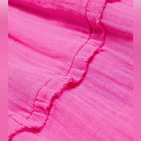 LoveShackFancy π Barbie Pink Smocked Maxi Dress - Picture 10 of 11